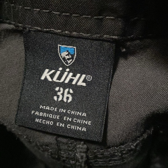 Kuhl Men’s 36 shorts Shift Amphibia Grey Green hiking outdoors camping active - Picture 7 of 12